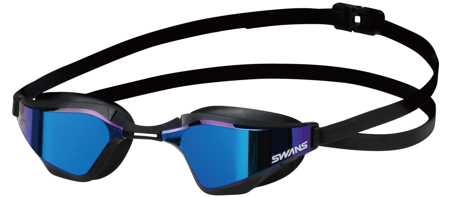 Blackened SR-72 Goggles Mirror/Black Blue