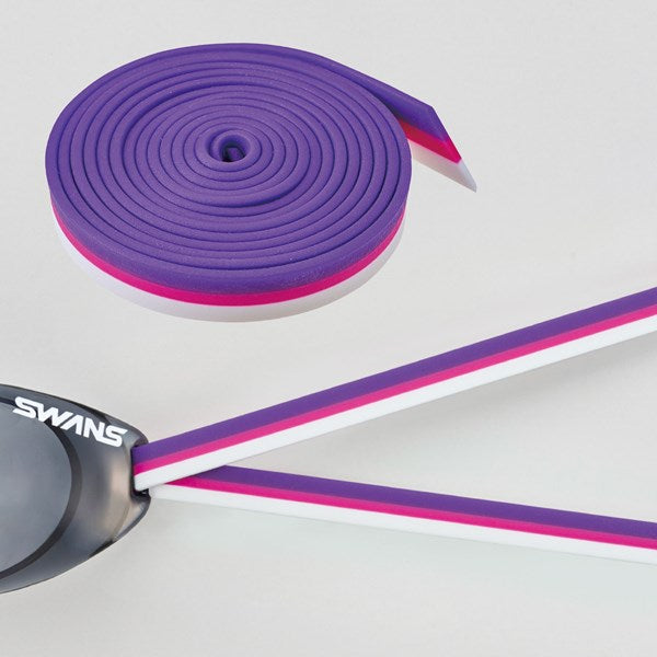 Spare Goggle Strap Flat/Pink Purple White
