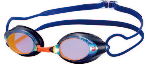 SRX Goggles Mirror/Navy Orange