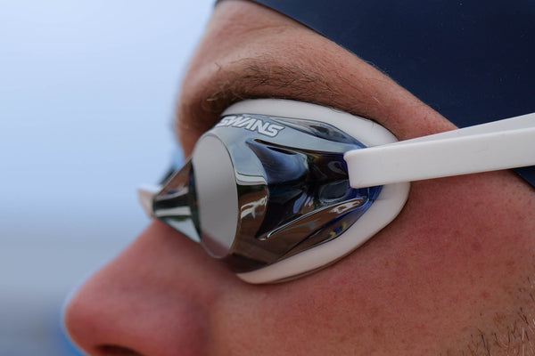 SR-2 Goggles | Mirror x Navy Silver