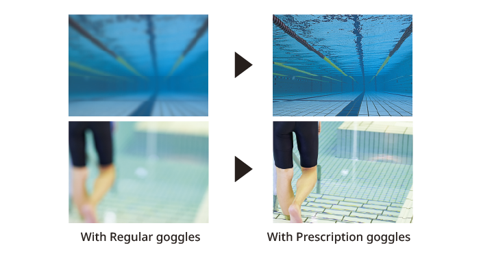 SRX Optical Swim Goggles | Mirror x Smoke Ruby